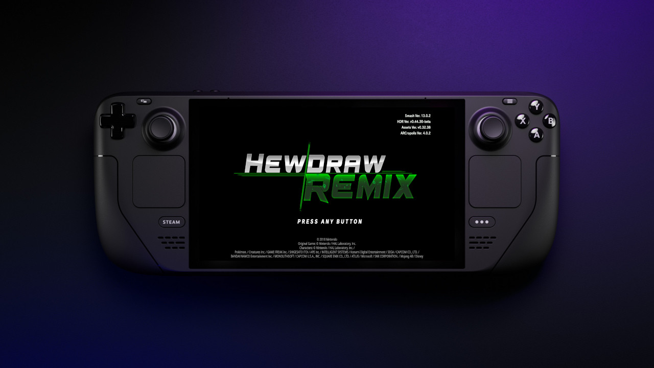 Setting Up HDR (HewDraw Remix) on Steam Deck