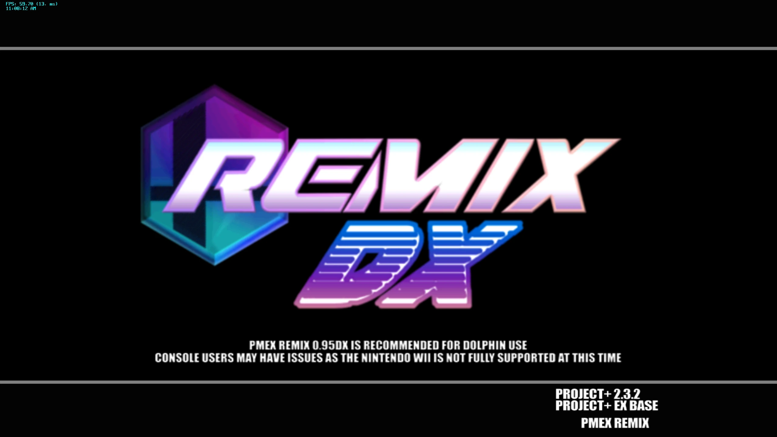 PMEX Remix splash screen